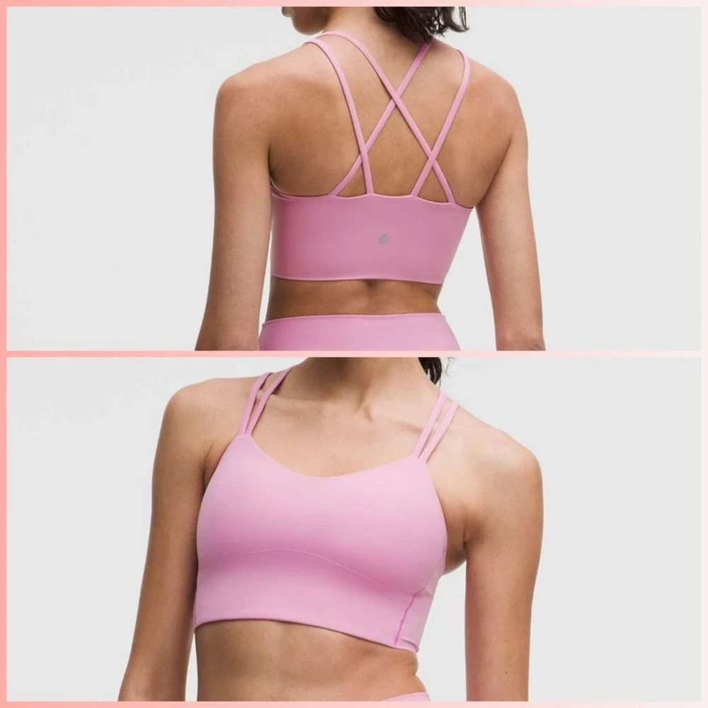 Lululemon Like a Cloud Bra B/C Cup Pink Frosting‎ size 10 NWT